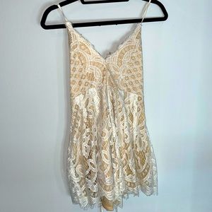 Laced Romper